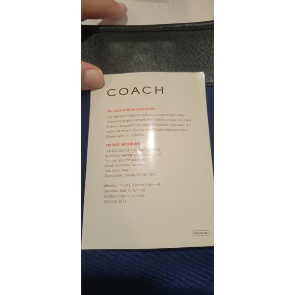 COACH SIGNATURE VOYAGER BLACK CROSS BODY MESSENGER BAG AUTHENTIC - Picture 6 of 14